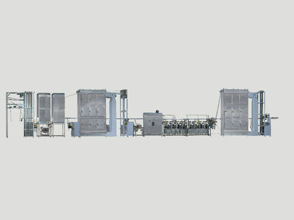 欧标四条汽车安全带连续染色机